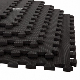 Thảm lót sàn eva màu đen 26mm